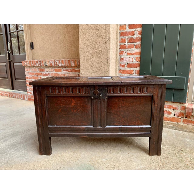Small oak blanket box sales