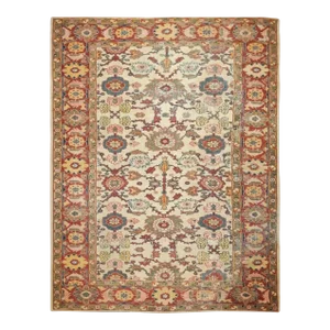Antique Persianl Mahal Sultanabad Rug 8'6'' X 11'1''
