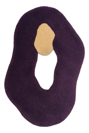 Waves Wool Rug by Alan Thomas