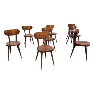 Chairs from Baumann, 1960s, Set of 8 For Sale