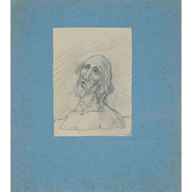 Portrait is an original drawing in pencil realized by an anonymous artist in the Early 20th Century. Good conditions. The...