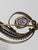 1950s Amethyst 14k Gold Filled Brooch For Sale - Image 10 of 10