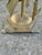 Brass Gothic Victorian 19th Century Fireplace Tools, Complete Set of 5 For Sale - Image 8 of 13
