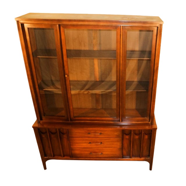 Kent Coffey Perspecta Mid Century Modern China Hutch