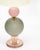 Modernist Pink and Gray Venetian Glass Lamps, Murano, Italy - a Pair For Sale In Austin - Image 6 of 9