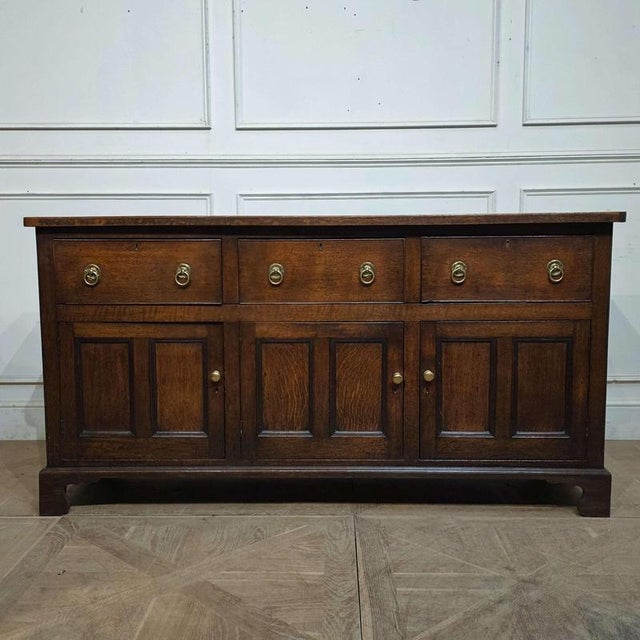 Vintage English Dresser Base For Sale - Image 10 of 10