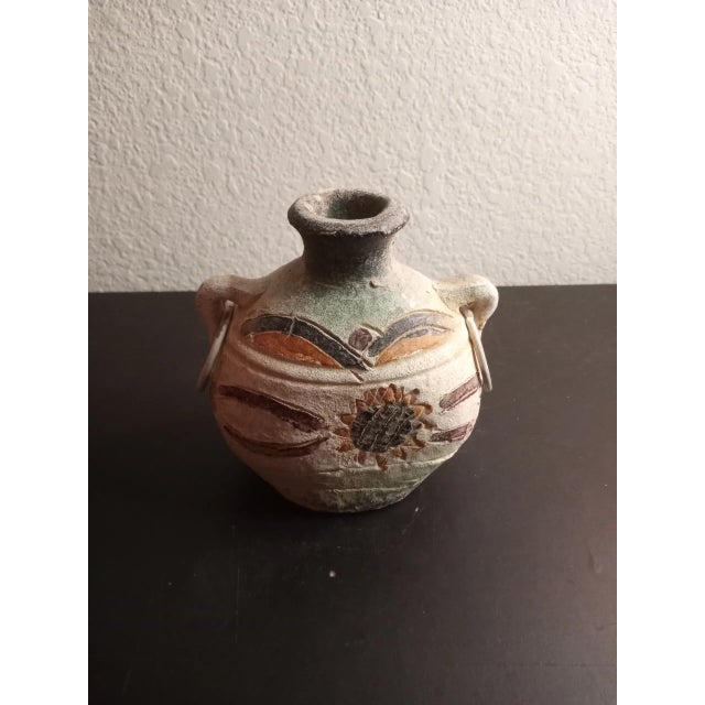 1970s Hand Painted Art Studio Pottery From Arizona For Sale In Dallas - Image 6 of 6