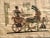 Transitional Antique Egyption Hand Made Papyrus Painting For Sale - Image 3 of 4