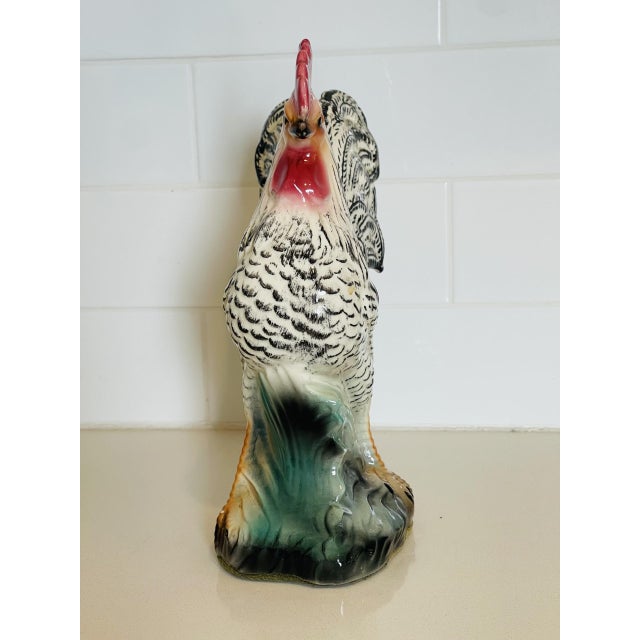 Ceramic Rooster, Vintage For Sale - Image 4 of 9
