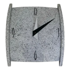 1980's Postmodern Memphis Style Wall Clock
