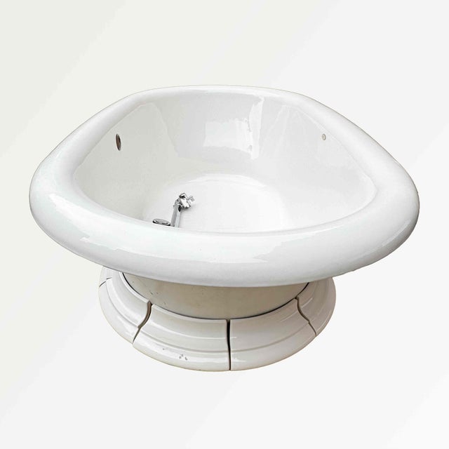 Modern Bathtub Freestanding Soaking Tub For Sale - Image 3 of 9