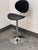 Design Plus Gallery presents a Contemporary Faux Leather Adjustable Swivel Stool. The curved leather seat and rounded...