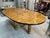 Exceptional Exotic Burl Wood Race Track Oval Dining or Conference Table For Sale - Image 15 of 16