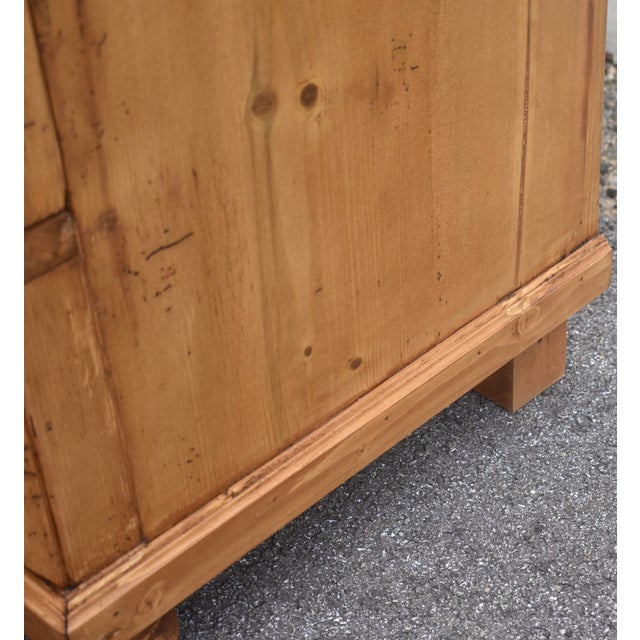 Pine Two Door Armoire, Hungary For Sale - Image 16 of 17