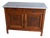 Art Deco Wardrobe in Oak with Marble Top For Sale