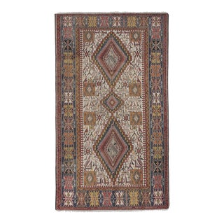 Soumac Kilim Pictorial Animals Rug 3'10'' X 6'6'' For Sale