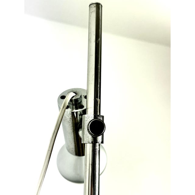 Metal Vintage 2-Light Floor Lamp by Goffredo Reggiani for Reggiani, Italy, 1970s For Sale - Image 7 of 12