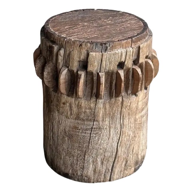 Solid Teak Sugar Cane Crusher / Grinder From Java, Indonesia For Sale