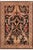 Art Nouveau 1990's Pak-Persian Black/Green Wool Rug - 6'1'' X 9'3'' For Sale - Image 9 of 9