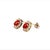 Natural Sapphire Diamond Stud Earrings 14k Gold 0.70 TCW Certified For Sale In New York - Image 6 of 10