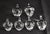 Glass Vtg. Steuben Set of Six Crystal Strawberries W/Box For Sale - Image 7 of 18