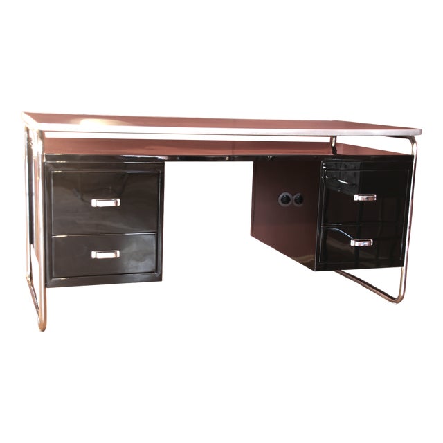Steel Ra44 Desk from Mauser Werke Waldeck, 1950s For Sale