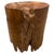Andrianna Shamaris Organic Natural Teak Wood Tray Side Table For Sale - Image 15 of 18