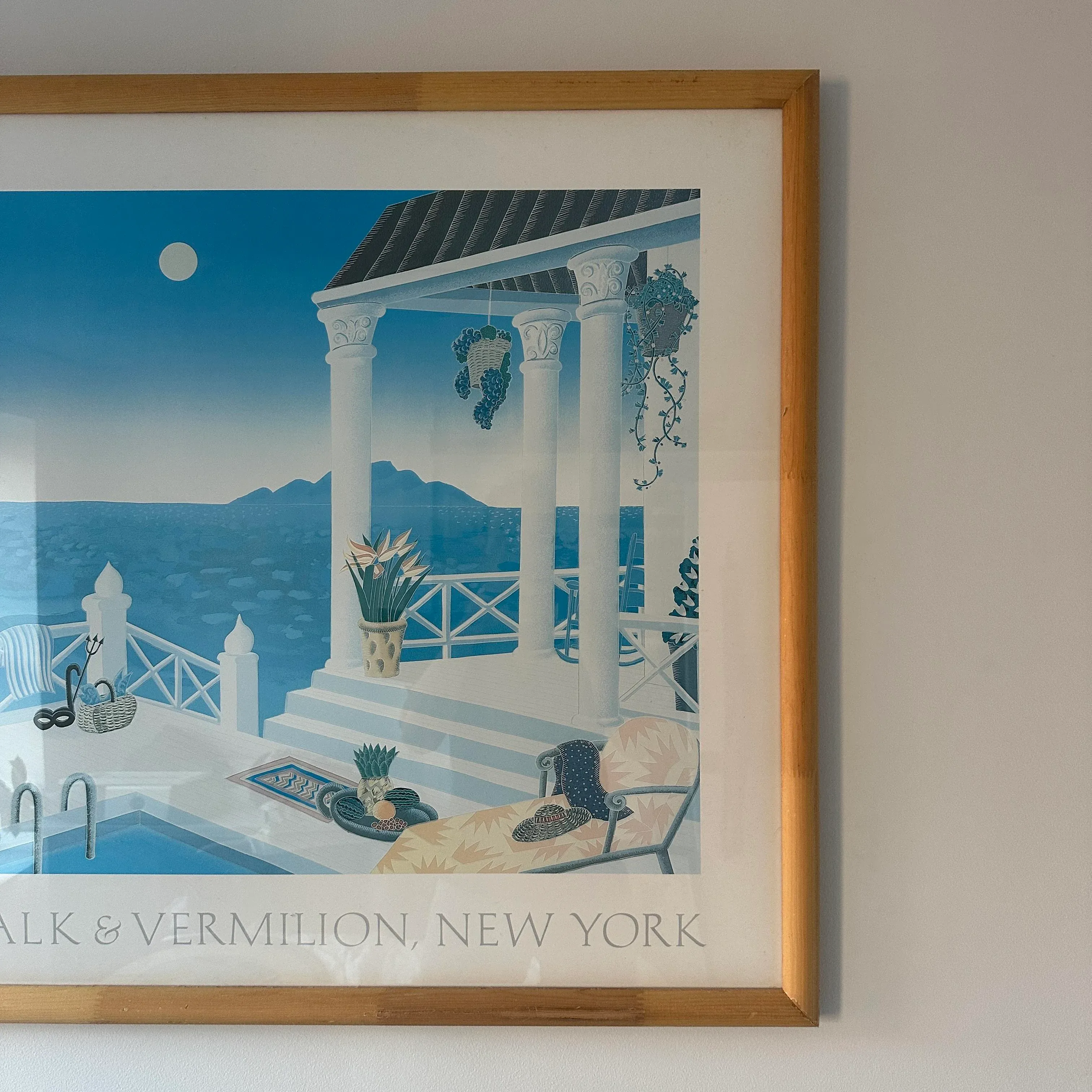 1980's XL Framed Thomas McKnight 