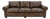 Restoration Hardware Lancaster Classic Brown Leather Luxe Depth Sofa For Sale