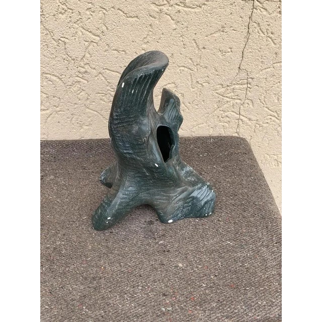 Mid-Century Modern Brutalist Hungarian Vase Ceramic, 1960s For Sale - Image 3 of 4