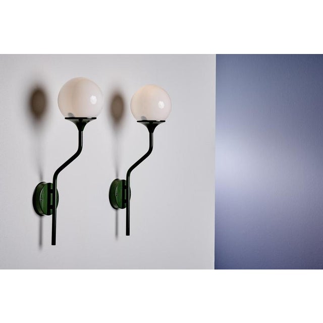 Wall Sconce with Globe by Goffredo Reggiani for Lampadari Reggiani, 1960s For Sale - Image 11 of 13