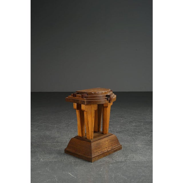 Dutch Church Pedestal, 1920s For Sale - Image 15 of 18