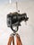 Vintage Theater Lamp on Wooden Tripod Floor Lamp, 1960s For Sale - Image 9 of 15
