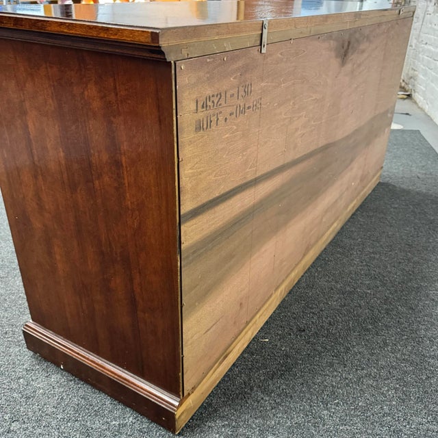 Thomasville Mahogany Collection Chippendale Style Long Dresser For Sale - Image 12 of 15