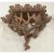 English Vintage Carved Faux Bois Floral Wall Shelves For Sale - Image 3 of 10
