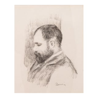 Pierre-Auguste Renoir Ambroise Vollard 1904 Lithograph Modern Impressionist For Sale