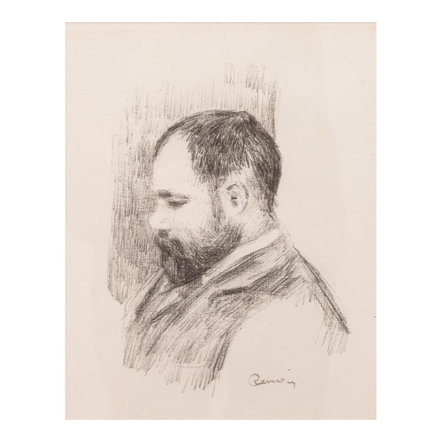 Pierre-Auguste Renoir Ambroise Vollard 1904 Lithograph Modern Impressionist For Sale
