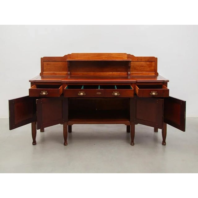 Sideboard attributed to Jac Van Den Bosch for Tbinnenhuis, 1909 For Sale - Image 6 of 11