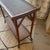 Vintage Bamboo and Cane 2 Tiered Console Table With Tortoiseshell Finish For Sale - Image 4 of 8