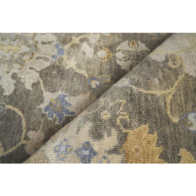 2020s Exquisite Rugs Essex Hand-Knotted New Zealand Wool Brown/Ivory/Rust Rug-8'X10' For Sale - Image 5 of 10