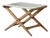 Model 203 Oak Folding Stool by Uno & Östen Kristiansson, 1950s For Sale