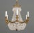 Late 20th Century French Empire Style Bronze Basket Chandelier For Sale In New York - Image 6 of 11