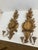 Wood Italian Baroque Carved Gilt Wood Wall Sconces - A Pair For Sale - Image 7 of 11