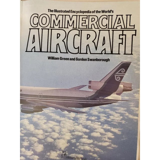 Transitional Commercial Aircraft Vintage Hardcover Book For Sale - Image 3 of 6