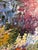 Late 20th Century Large Mid-Century Style Mediterranean Coastal Terrace Oil Painting - Signed "W. Brittain" For Sale - Image 9 of 10