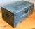 This striking antique American trunk is a soulful example of early 20th-century Folk Art. Hand-constructed from solid...