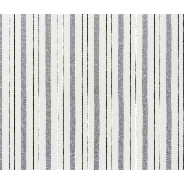 Sample - Schumacher Renato Linen Sheer Fabric in Grey For Sale