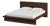 Halmstad Wood Platform King Bed, Brown For Sale