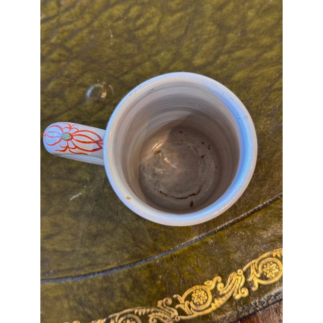 Morning coffee or a flower vase. A nice decoration.