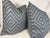 Transitional Peter Dunham "Mansa" in Blue/Red Indoor/Outdoor Pillows-a Pair For Sale - Image 3 of 3